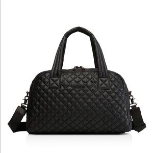 MZ Wallace Quilted Black Oxford Jimmy